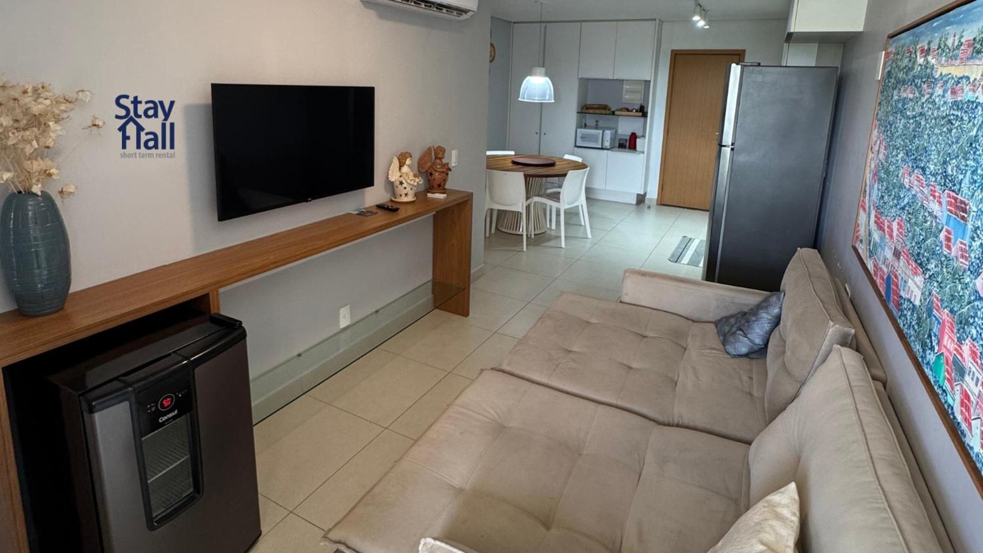 Flat Com Varanda+2qt No Eco
